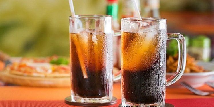 Cola contains a lot of phosphate, which might promote formation of kidney stones