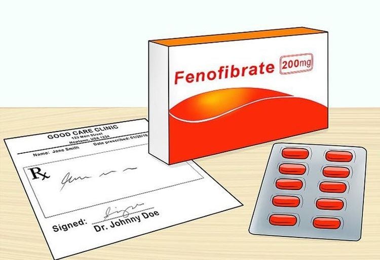 
Fenofibrate là một trong các thuốc thuốc giảm triglycerides nhóm fibrate
