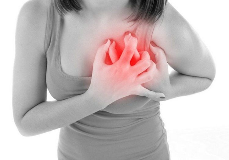 The cause of chest pain can be due to heart or extracardiac disease.