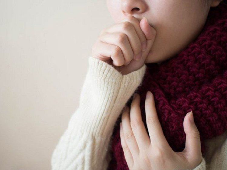 What is a common cough before going to bed?