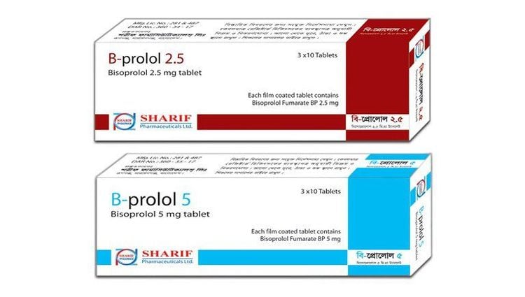 
Thuốc điều trị tăng huyết áp nhóm chẹn beta giao cảm Bisoprolol
