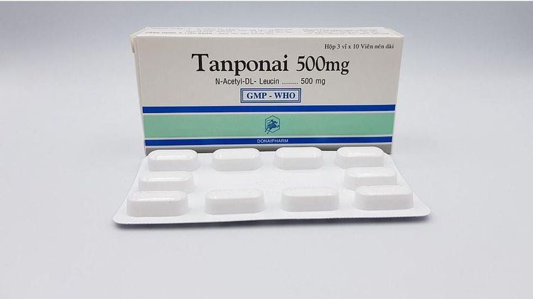 
Thuốc Tanponai 500mg có thành phần chính là N-acetyl-DL-leucine
