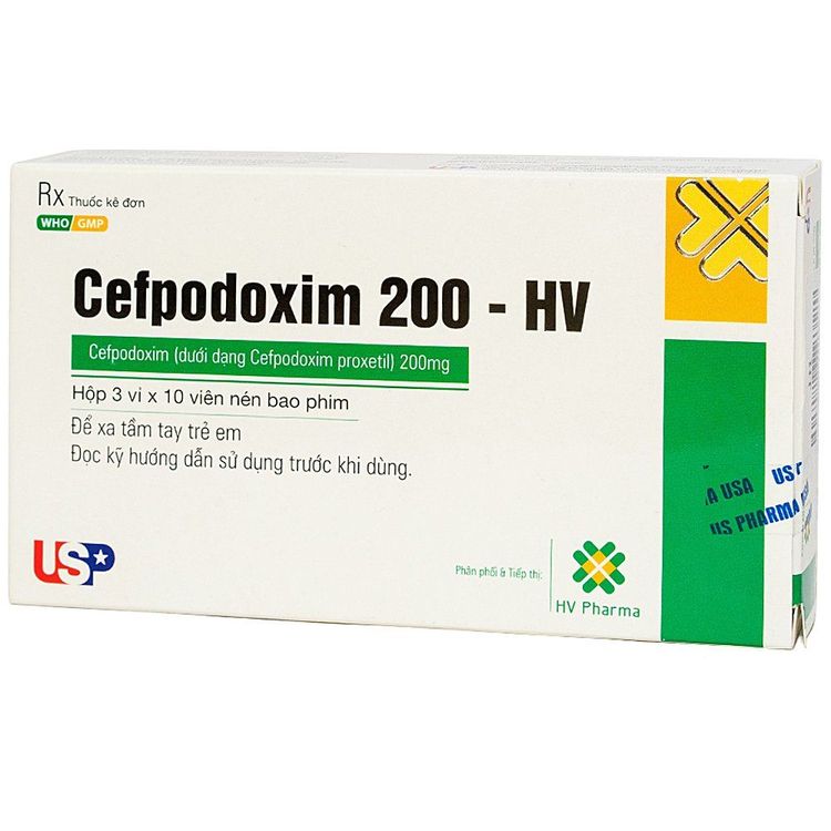 
Thuốc Cefpodoxime 200mg cũng được dùng để điều trị nhiễm khuẩn ở da và các tổ chức da
