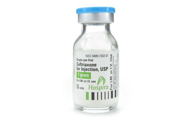 
Thuốc tiêm Ceftriaxone được dùng trong điều trị nhiễm khuẩn nặng
