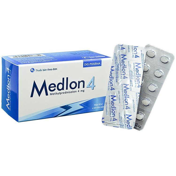 
Thuốc Medlon có hoạt chất là methylprednisolon, là một thuốc thuộc nhóm glucocorticoid.
