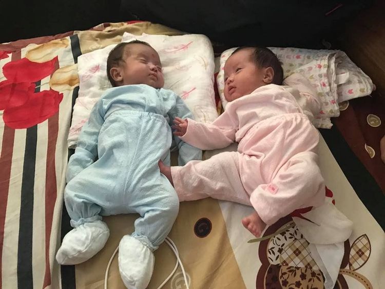 
Twin babies are born after IUI at Vinmec Hospital of Mrs. Nguyen Bich Ngoc's family
