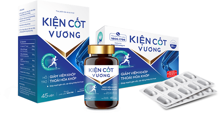 
Kiện Cốt Vương là thực phẩm chức năng dành cho người gặp các bệnh lý xương khớp
