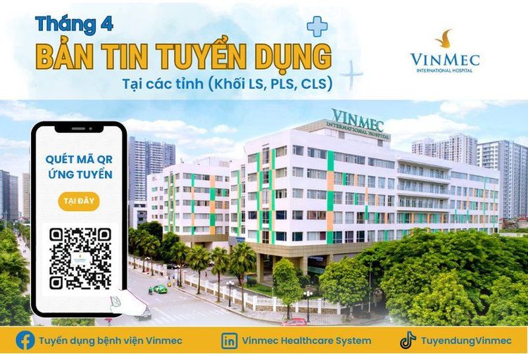 Bản tin tuyển dụng (Khối LS, PLS, CLS) Tháng 4