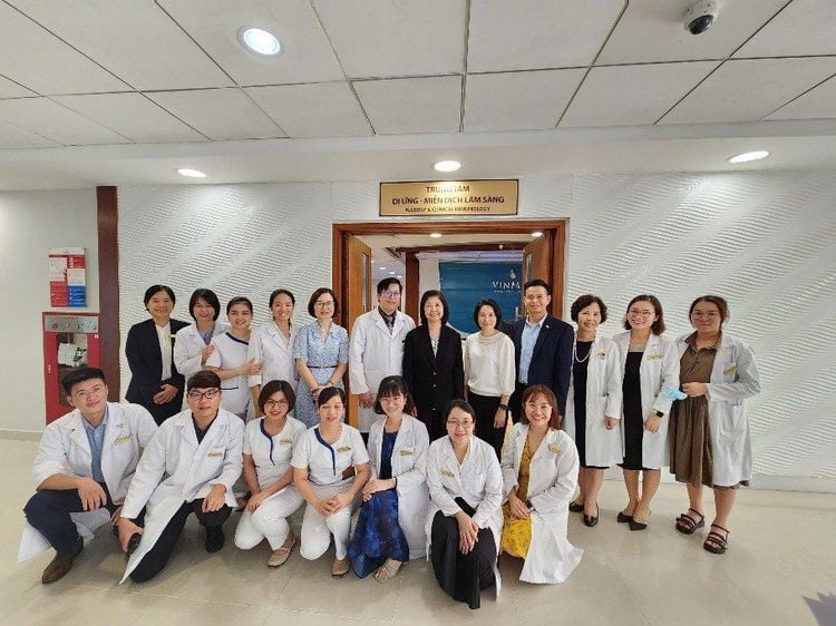 Our staff and ADCARE's audit team, Vinmec Times City Hospital July 18, 2023