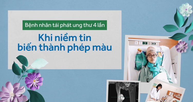 Ung thư xương phần mềm tái phát lần 4