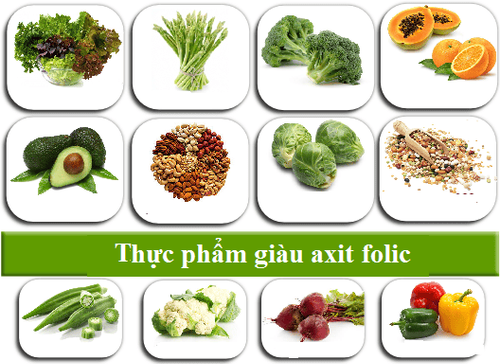 Folic acid is found in which foods?