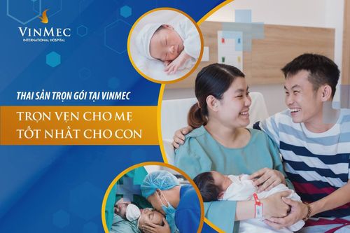 Comprehensive benefits when choosing "maternity package" at Vinmec