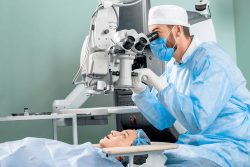 Surgical Endotracheal Anesthesia Malignant Eye Glaucoma Unique Near Blindness