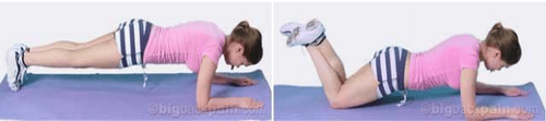 Exercises for the treatment and prevention of low back pain (strengthening exercises)