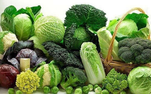 Add more green vegetables to the mother's diet