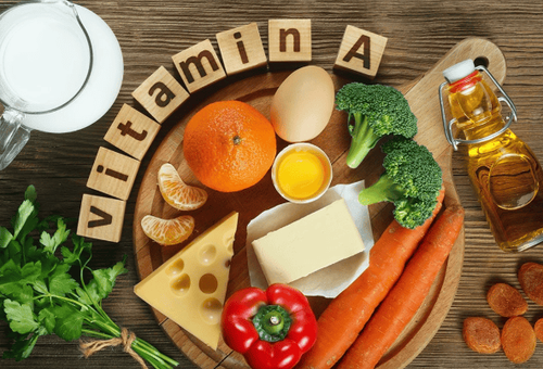 
Có thể bổ sung vitamin A cho trẻ
