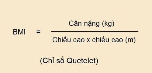 
Cách tính chỉ số BMI
