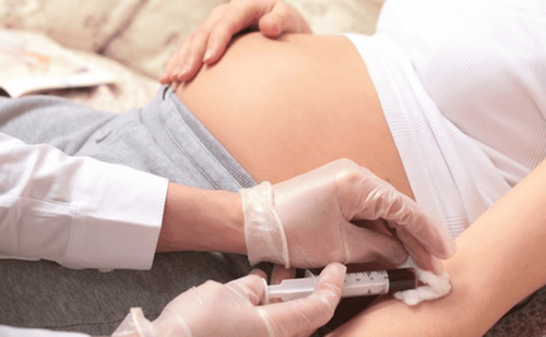 
Blood tests indicate the possibility of a pregnant woman having hematological problems
