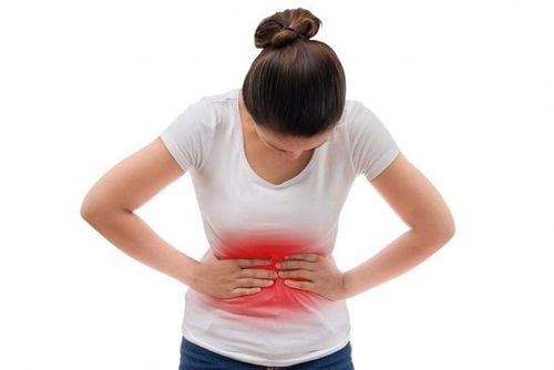 Abdominal pain around the navel accompanied by bloating, flatulence is a sign of what disease?