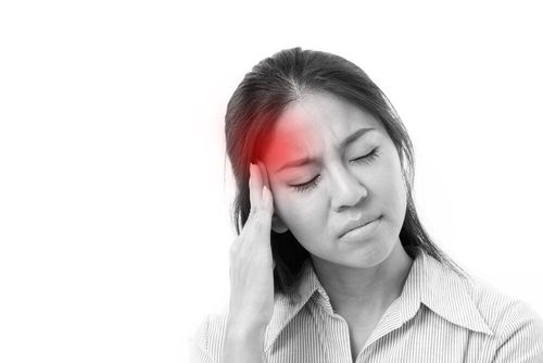 Headaches, spasms of blood vessels in the temples are easy to recur