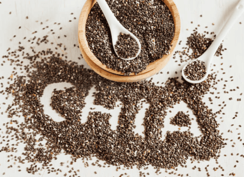 Chia seeds - rich plant source of omega-3 fatty acids