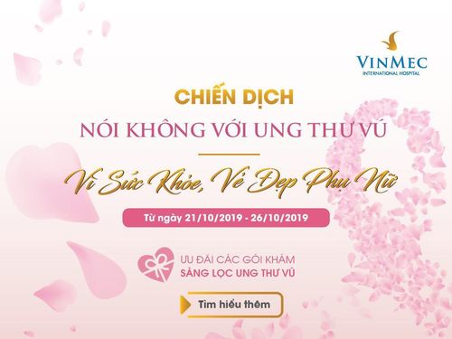 [Vinmec Times City] Chiến dịch “Nói không với ung thư vú" - Vì sức khoẻ, vẻ đẹp Phụ nữ