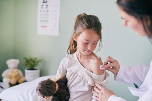 Vaccines for children aged 13 -18 years old as recommended by CDC (USA)