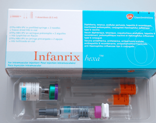 
Vắc-xin Infanrix 0,5ml là vắc-xin kết hợp phòng nhiều bệnh trong 1 mũi tiêm
