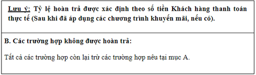 Chính sách hoàn trả giá dịch vụ mua gói hoặc đổi địa điểm tiêm chủng tại Vinmec