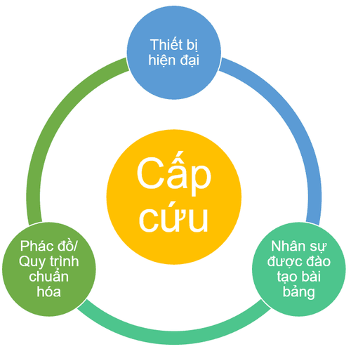 
3 yếu tố then chốt trong hệ thống cấp cứu
