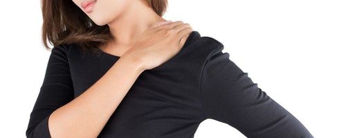 Cervical spinal nerve root compresses causing pain in the shoulder, neck, and hands