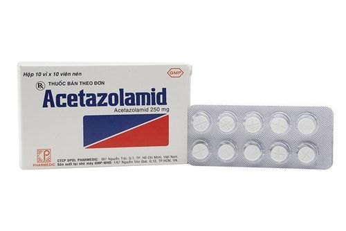 
Acetazolamid là thuốc có công dụng làm giảm nhãn áp
