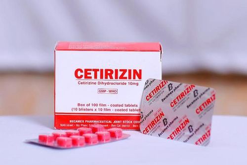 
Thuốc cetirizine là thuốc kháng histamin
