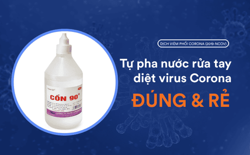 
Pha chế dung dịch rửa tay sát khuẩn cần đúng theo tỉ lệ đã được quy định
