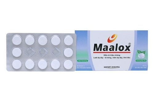 
Thuốc kháng axit (antacids): Maalox
