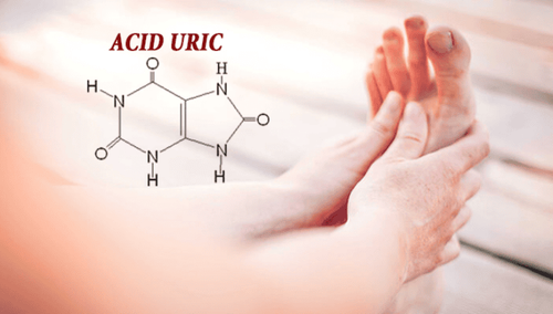 
Acit uric có công thức C5H4N4O3
