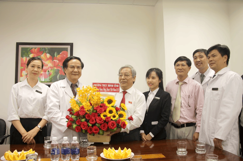 Lãnh đạo tỉnh, thành phố đến thăm, chúc mừng Vinmec Nha Trang nhân ngày Thầy thuốc Việt Nam