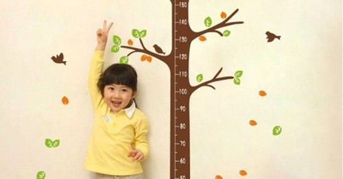 The milestones of the child's height development