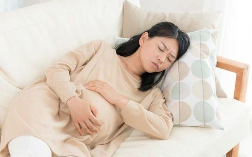 Pregnant women with cough with angina, abdomen affect the fetus?