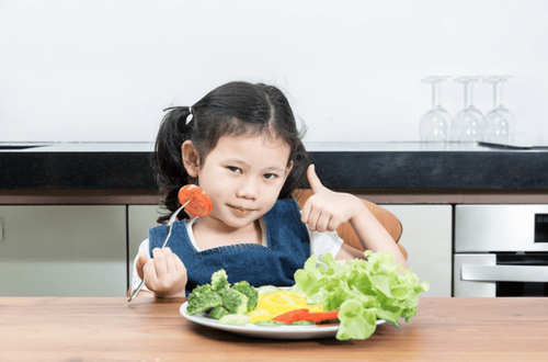 Care and nutrition for children suitable for each age