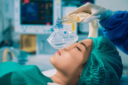 What is induction of anesthesia in anesthesia?