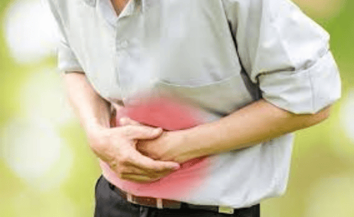 Abdominal pain, bloating, abdominal pain when full is a sign of what disease?