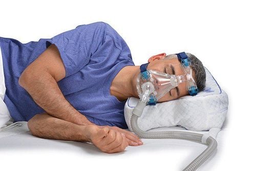 CPAP self-breathing test technique