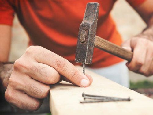 First aid for stamping nails properly