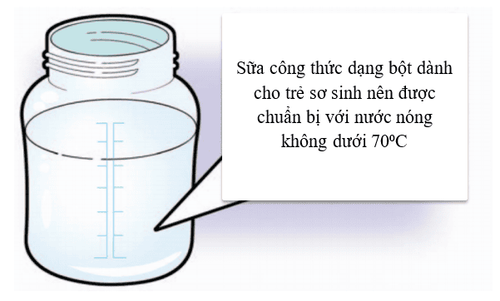 
Các loại sữa bột dành cho trẻ sơ sinh không phải là những sản phẩm vô trùng
