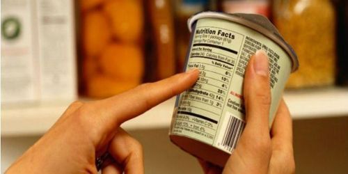 How to see food labels