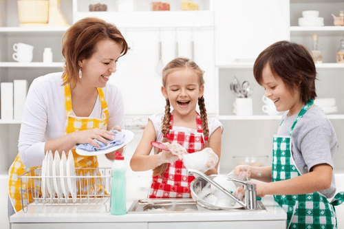 When should you start instructing children with housework?