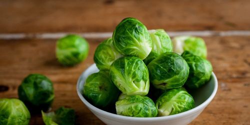 Nutritional composition of Brussels sprouts