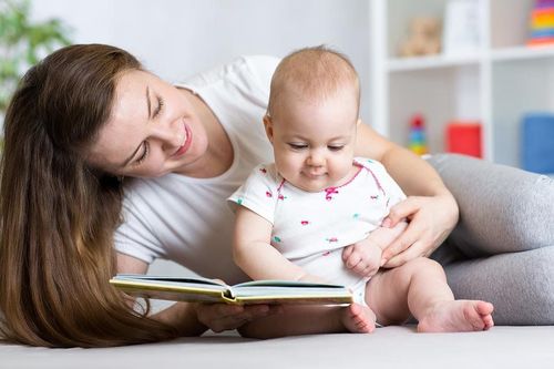 Teach children how to read books from an early age