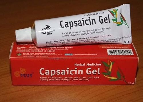 
Thuốc Capsaicin giúp giảm đau tại chỗ
